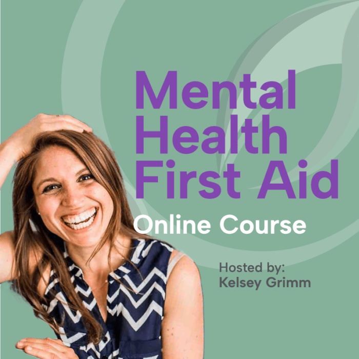 mental health first aid online course in British Columbia